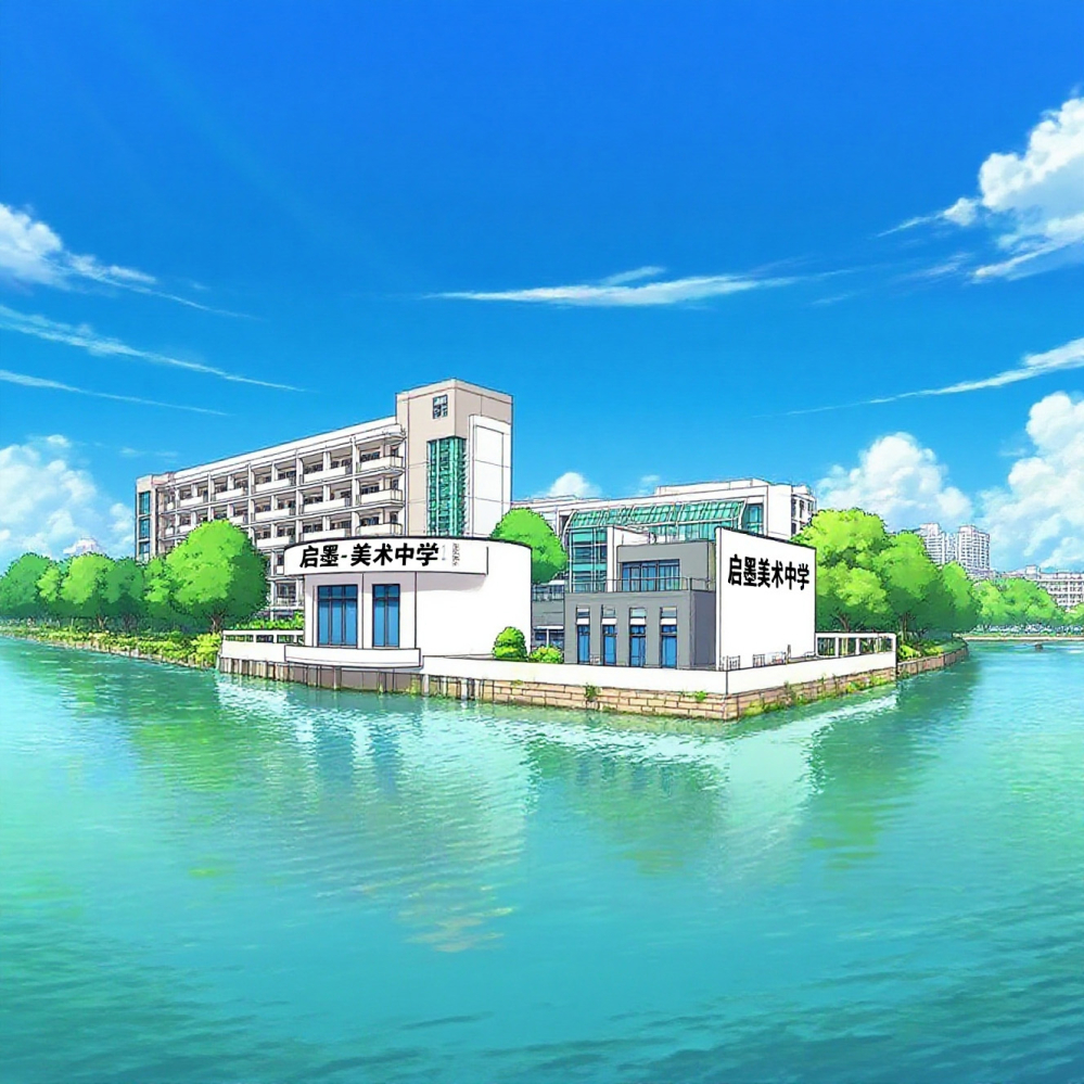 启墨美中校园图
