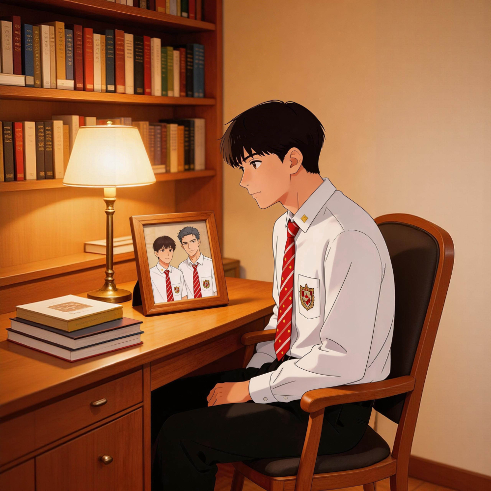 杜痕、陈成合照