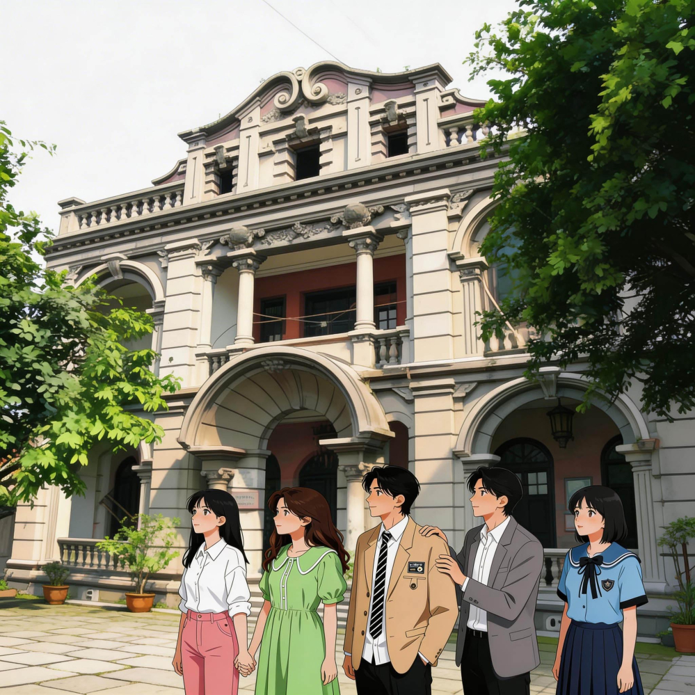 中世纪风格建筑楼