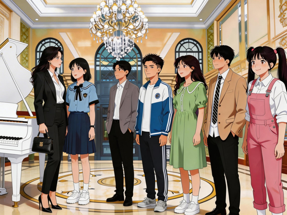 文睿妈妈向大家介绍