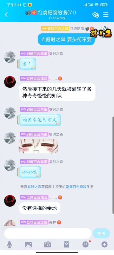 头衔只能要或者不要