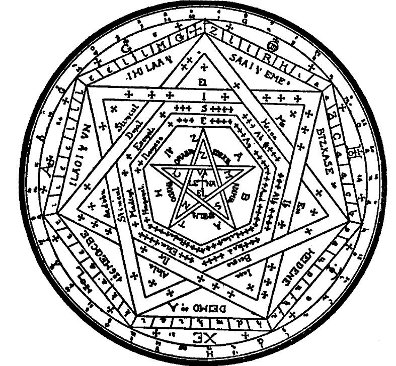 七芒星图例