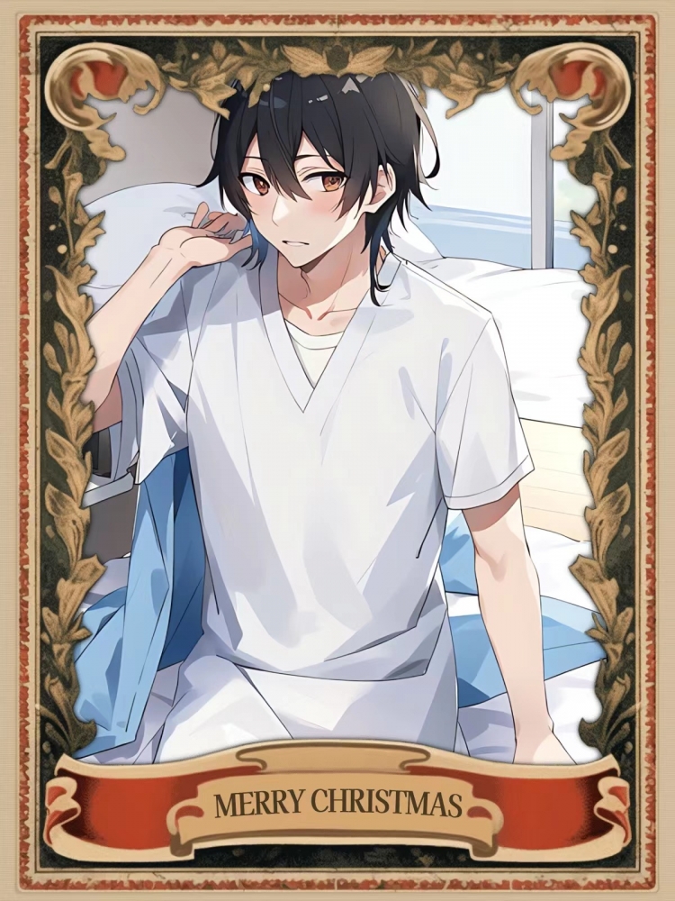 高坂京介·病服装