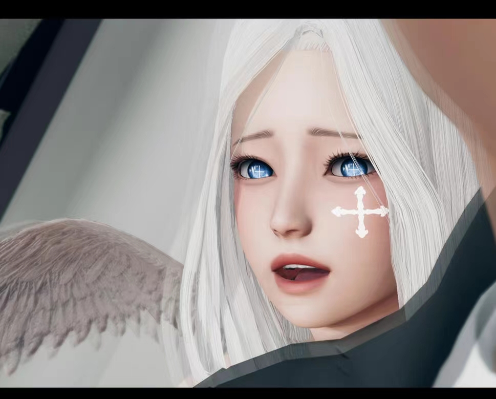 震惊的天使姐姐