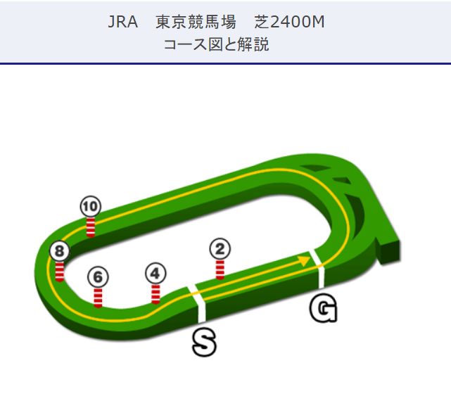 日本达比赛道示意图
