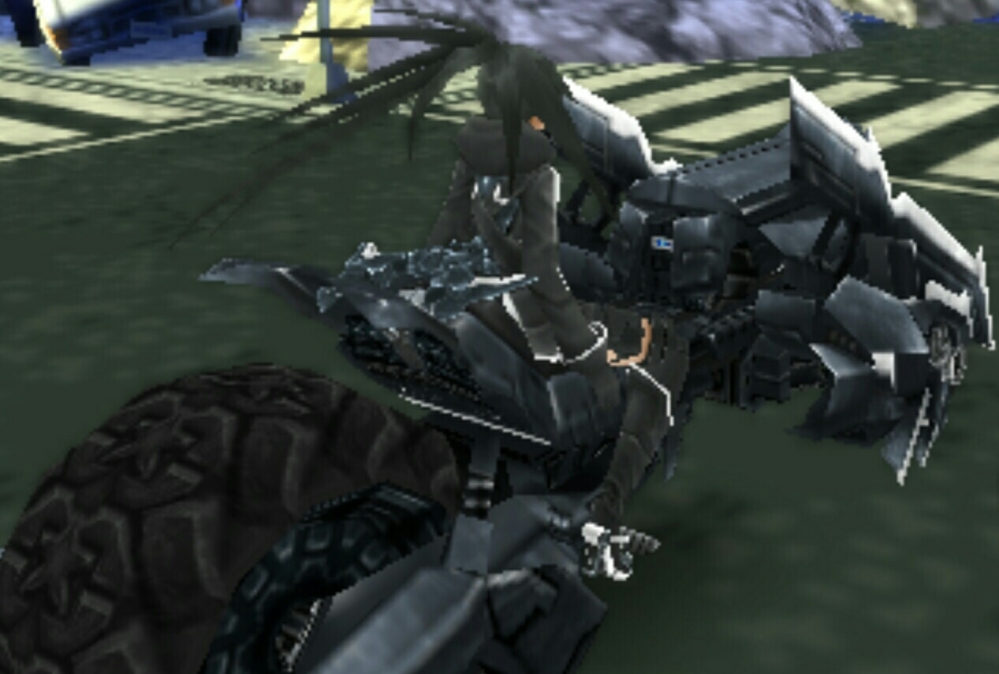 黑岩射手的摩托