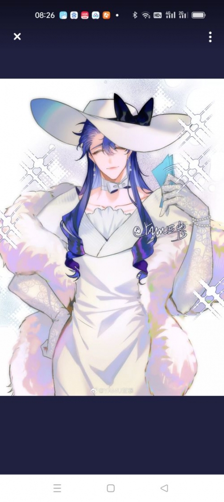 桑博发出女装照片