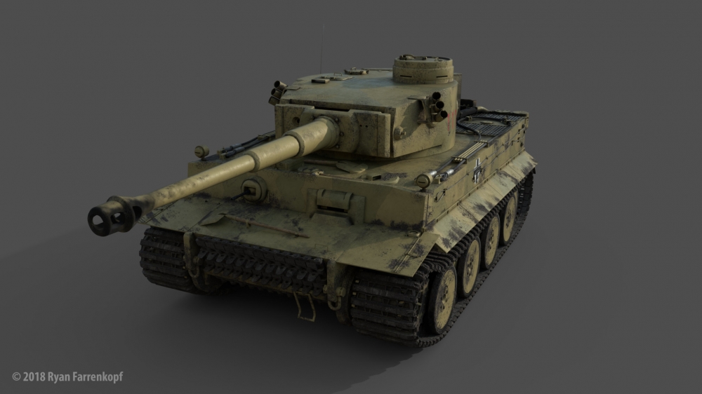 虎式，威武霸气