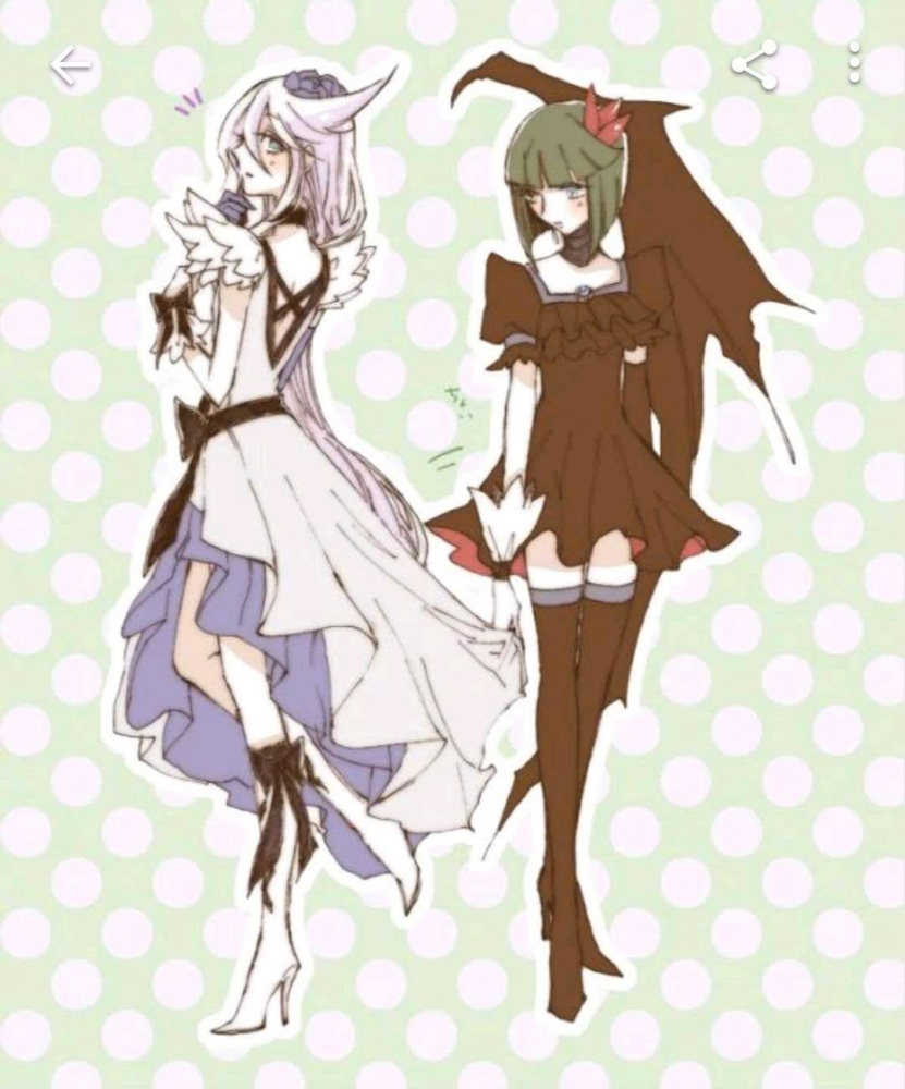 月影百合与暗之美少女