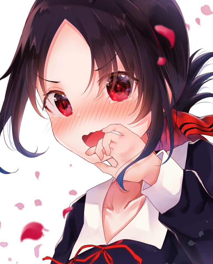 被我告白时候的样子