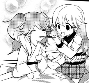 一脸满足的八重凛