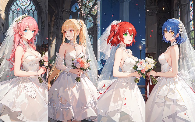 孤独摇滚婚纱回