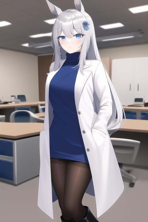 拿AI搞出来的狮姐人