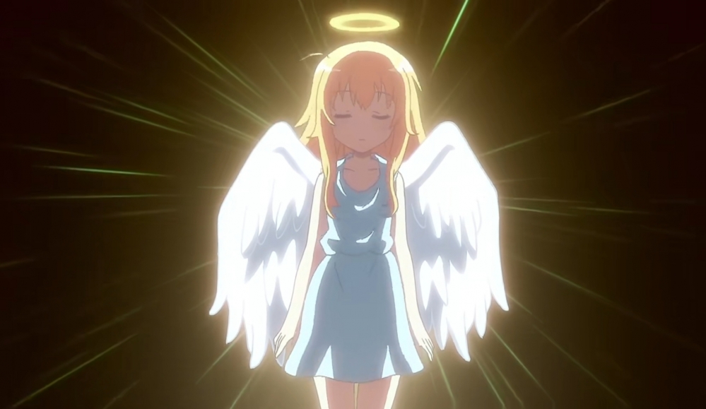 天使张开大大的羽翼