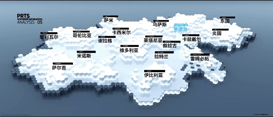 泰拉大地地图