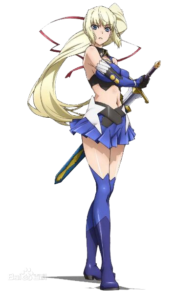 留着一头金发并将之束