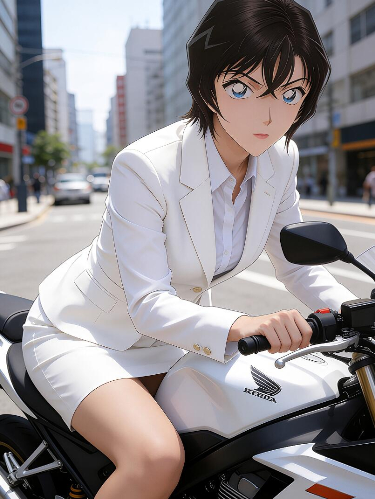 骑行的佐藤美和子