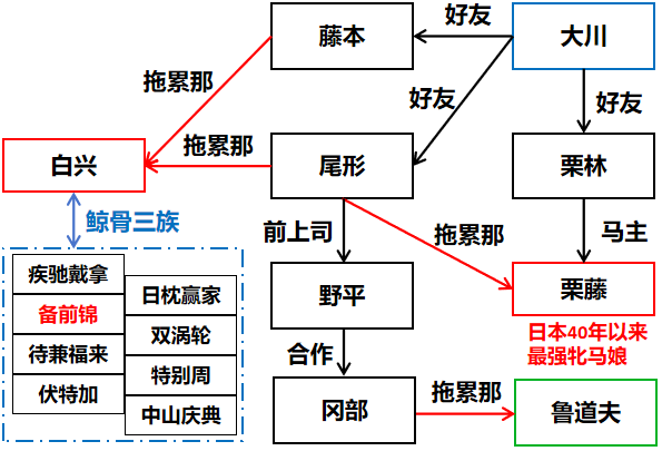 部分马主与拖累那关系