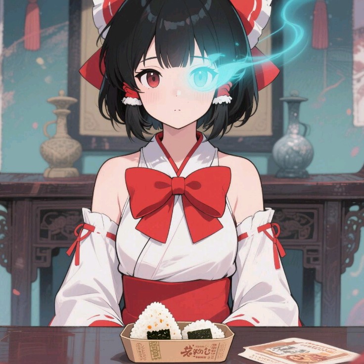 灵梦和饭团