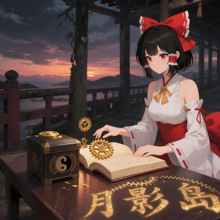 灵梦准备去月影岛