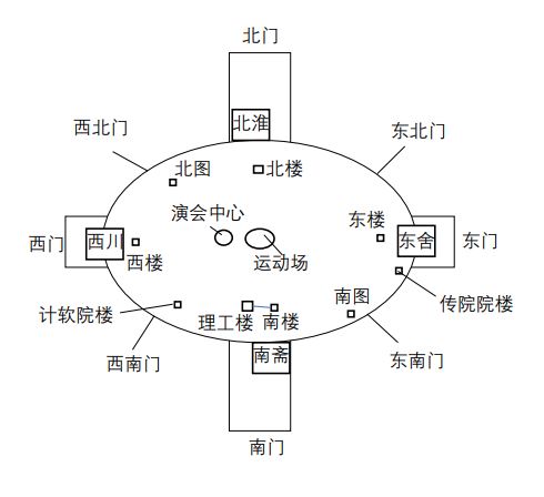 白鹿大学地图极简版