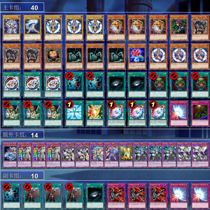 主角的宝石骑士卡组