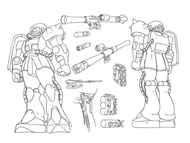 初期量产型扎古Ⅱ