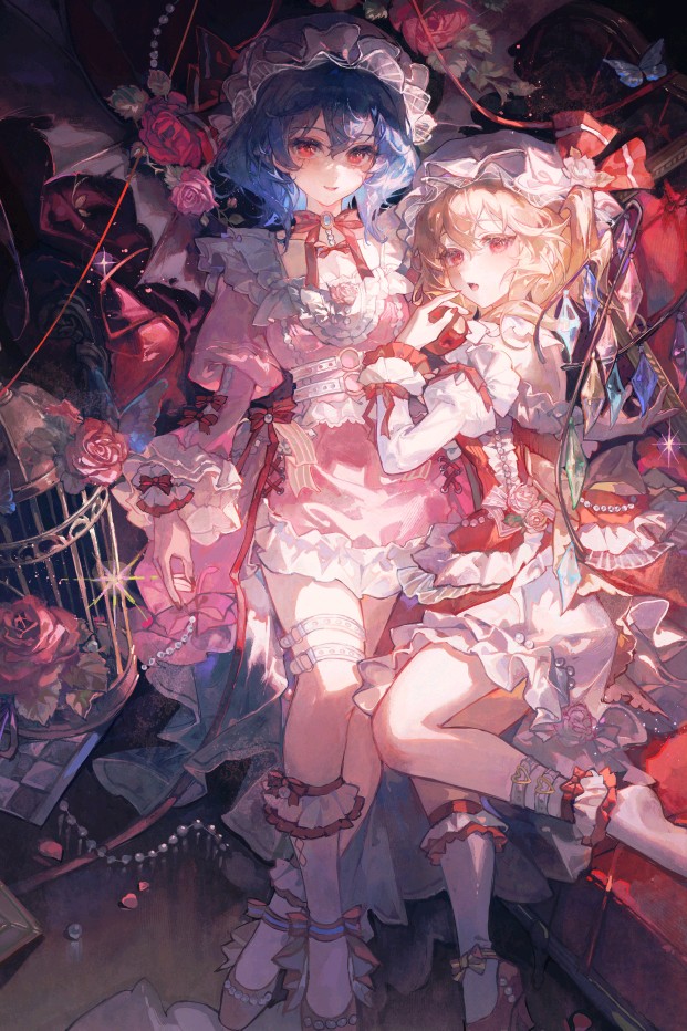 少女形态的红魔馆姐妹