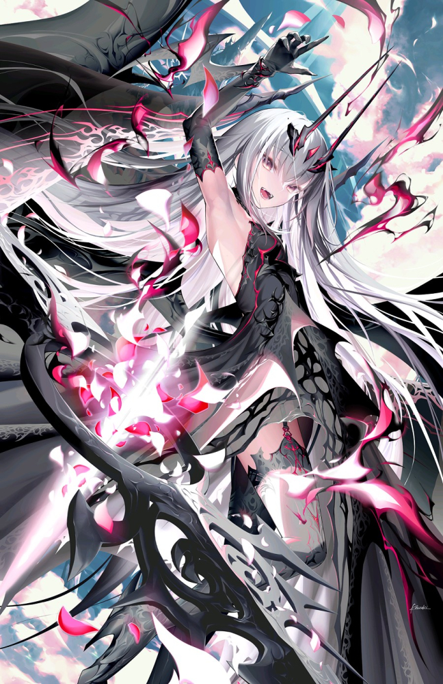 梅露子的半龙人形态