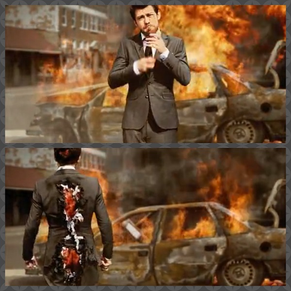 汉克 后背示意图