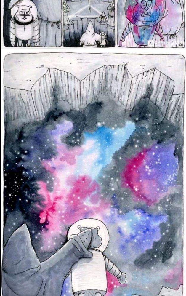 星空的大概样子