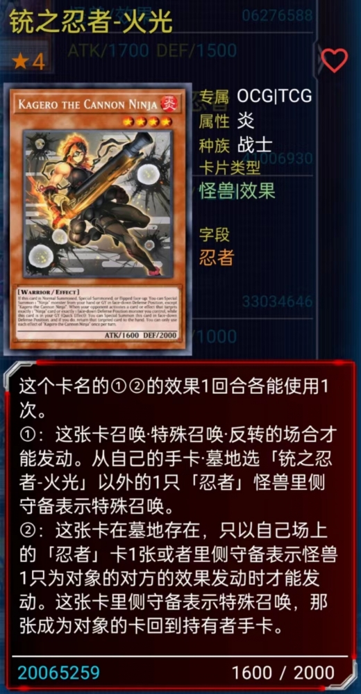 铳之忍者-火光