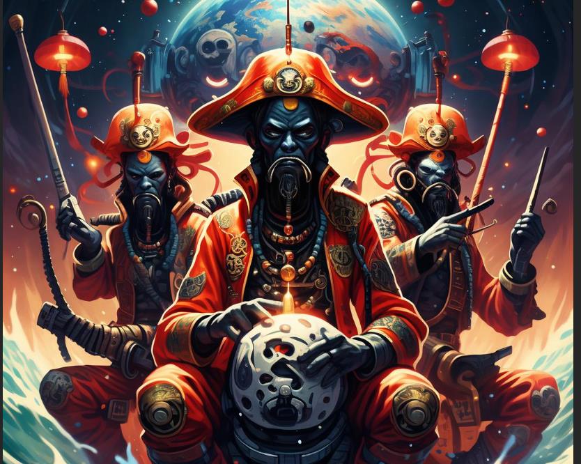 参与袭击的宇宙海盗们