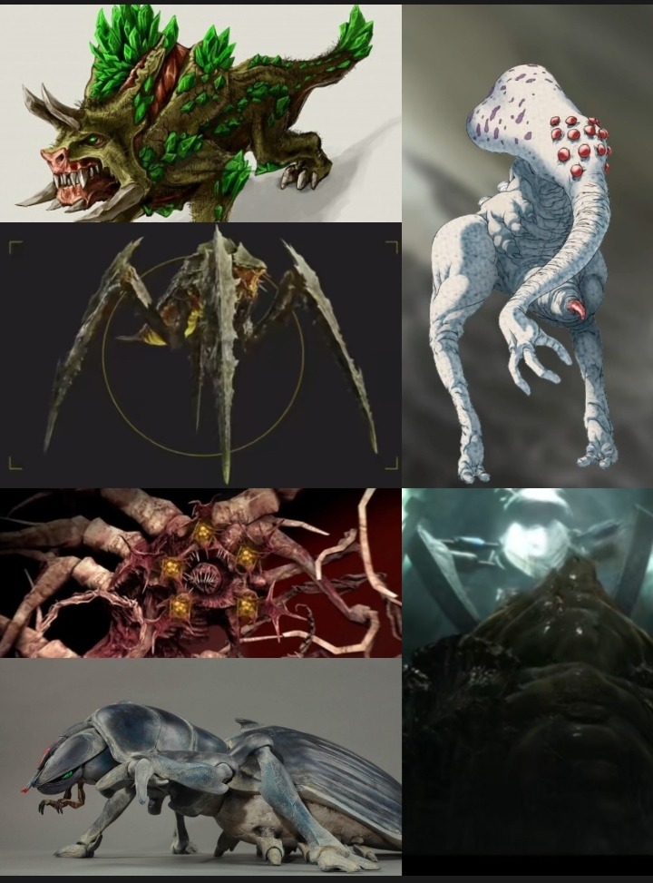 即将登场的敌对生物