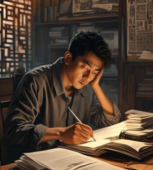 上班看着大文件的心情