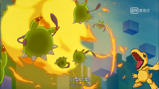 小型火焰