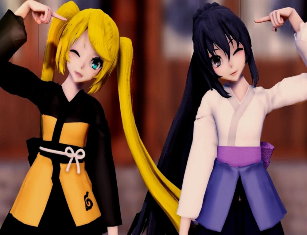 女版佐助与鸣子