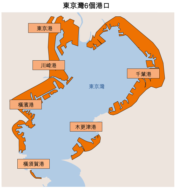 港口地图