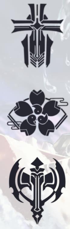 十字、樱花、剑