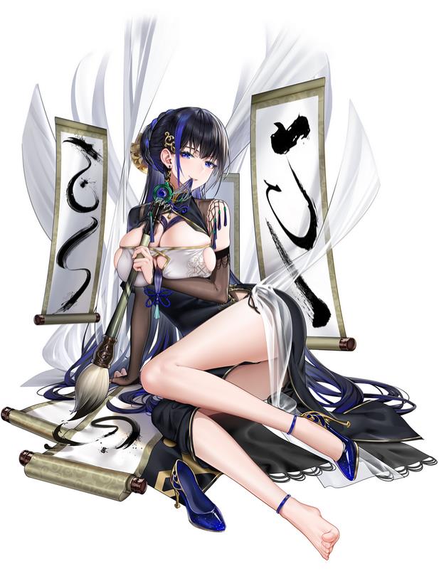 莫夕月，人设图