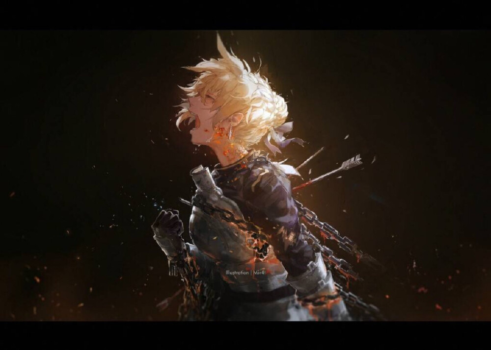 愤怒的saber