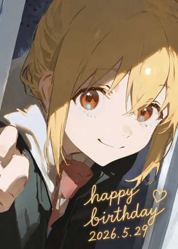 小虹夏今天生日哦