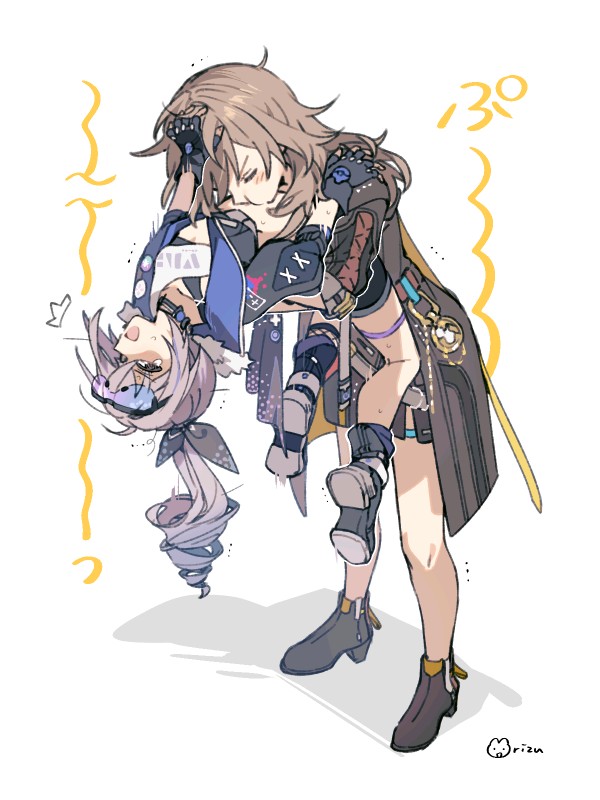 狂吸银狼小肚子