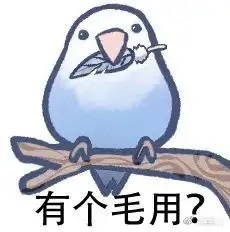 小鸟的表情包（确信）