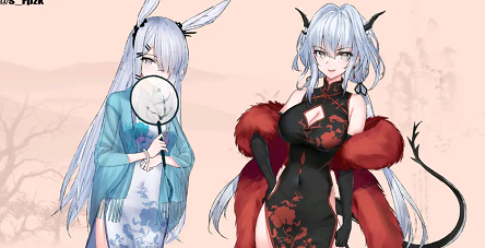 白兔子