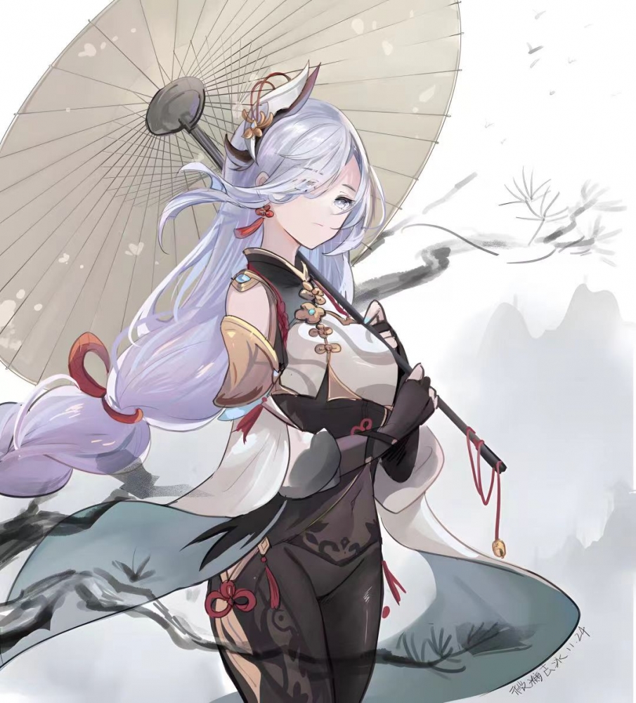 好美的申鹤