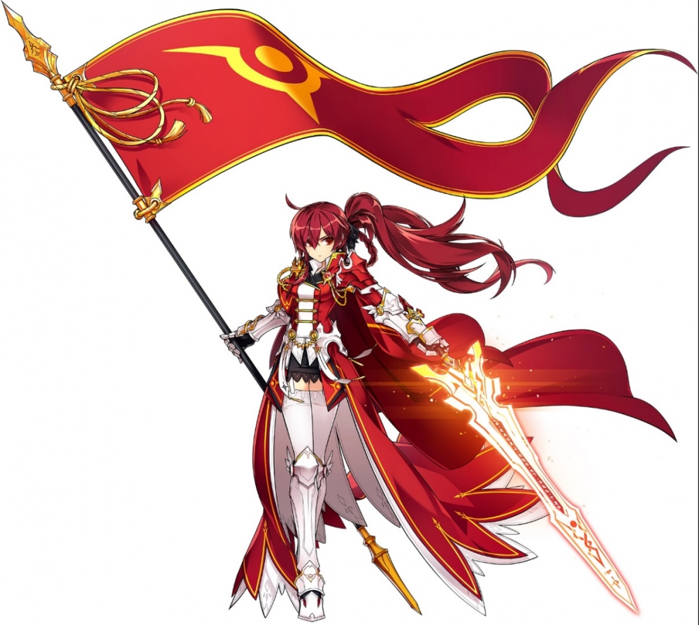 姐姐，没有旗，只有剑