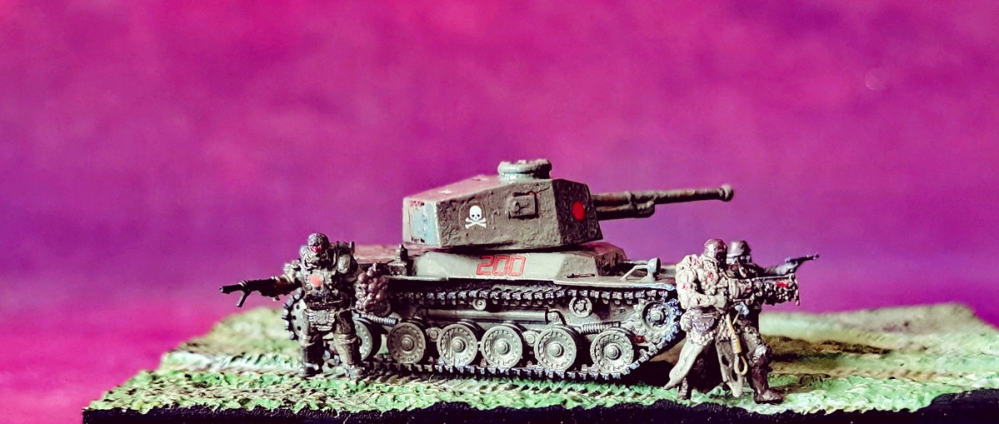 异端魔军，三式坦克