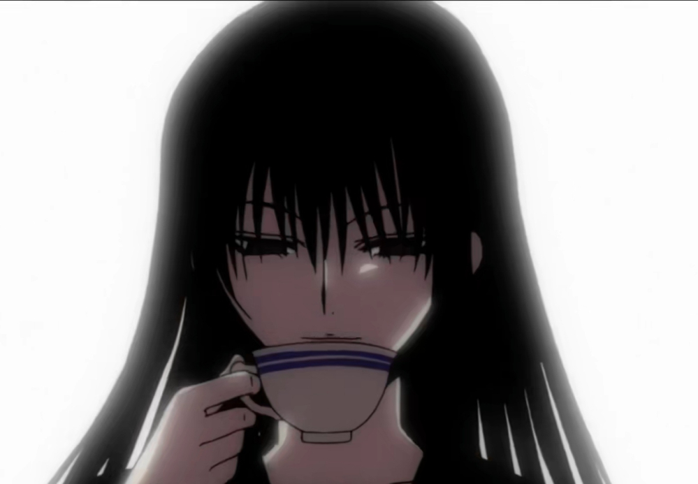 羽衣狐喝茶