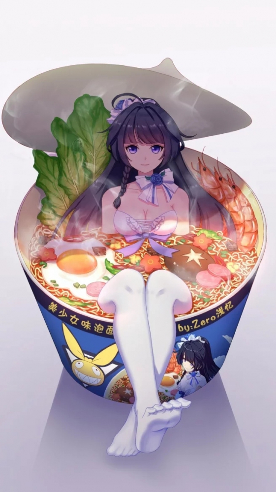 美少女味的泡面